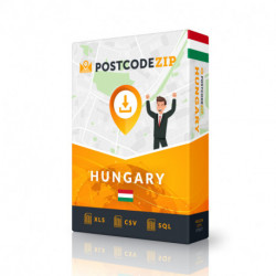 Hongarye, liggingdatabasis, beste stadslêer