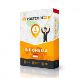 Indonesia, Location database, best city file