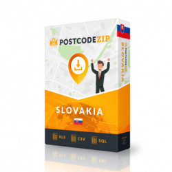 Slovakia, Location database, best city file