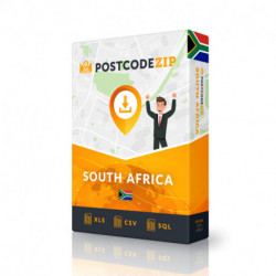 South Africa, Location database, best city file