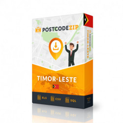 Timor-Leste, Location database, best city file