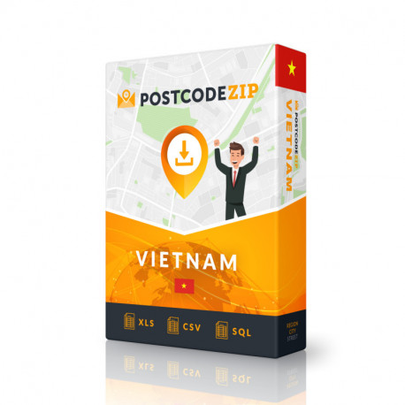 Vietnam, liggingdatabasis, beste stadslêer